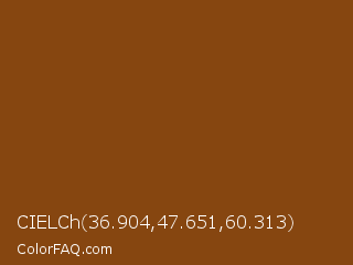 CIELCh 36.904,47.651,60.313 Color Image