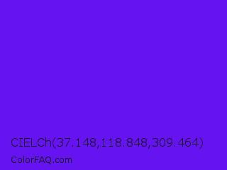 CIELCh 37.148,118.848,309.464 Color Image