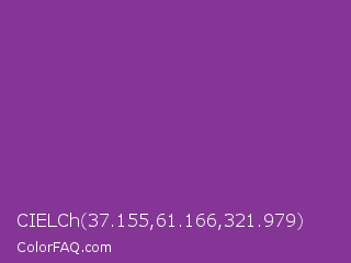 CIELCh 37.155,61.166,321.979 Color Image