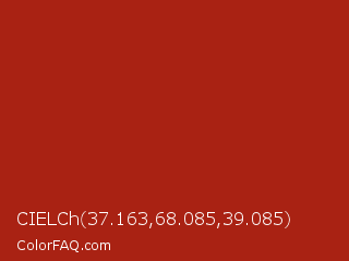 CIELCh 37.163,68.085,39.085 Color Image