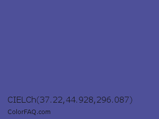 CIELCh 37.22,44.928,296.087 Color Image