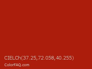 CIELCh 37.25,72.058,40.255 Color Image