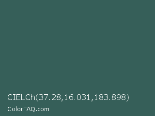 CIELCh 37.28,16.031,183.898 Color Image