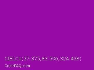 CIELCh 37.375,83.596,324.438 Color Image