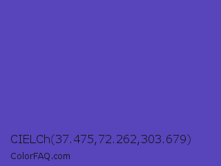 CIELCh 37.475,72.262,303.679 Color Image