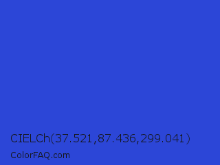 CIELCh 37.521,87.436,299.041 Color Image