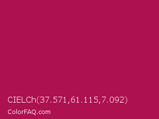 CIELCh 37.571,61.115,7.092 Color Image