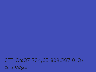 CIELCh 37.724,65.809,297.013 Color Image