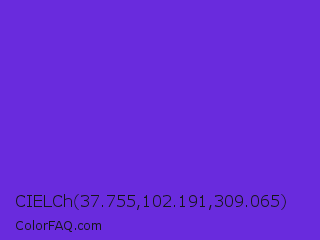 CIELCh 37.755,102.191,309.065 Color Image