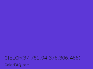 CIELCh 37.781,94.376,306.466 Color Image