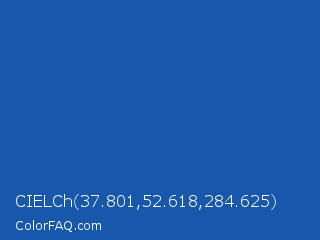 CIELCh 37.801,52.618,284.625 Color Image