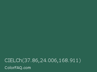 CIELCh 37.86,24.006,168.911 Color Image