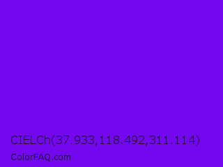CIELCh 37.933,118.492,311.114 Color Image