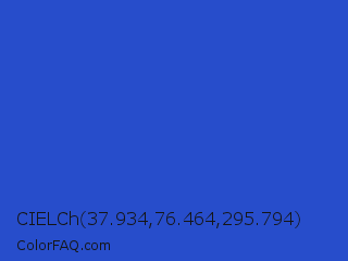 CIELCh 37.934,76.464,295.794 Color Image