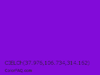 CIELCh 37.976,106.734,314.162 Color Image