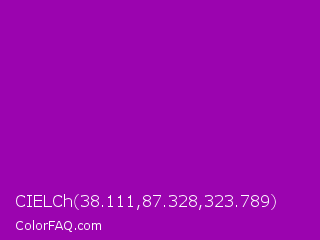 CIELCh 38.111,87.328,323.789 Color Image