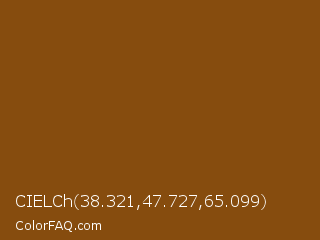 CIELCh 38.321,47.727,65.099 Color Image