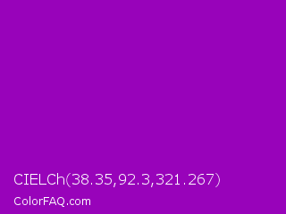 CIELCh 38.35,92.3,321.267 Color Image