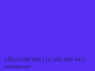 CIELCh 38.369,112.309,306.447 Color Image