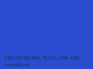 CIELCh 38.384,78.641,296.436 Color Image