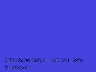 CIELCh 38.385,91.395,301.589 Color Image