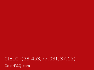 CIELCh 38.453,77.031,37.15 Color Image