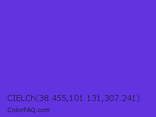 CIELCh 38.455,101.131,307.241 Color Image