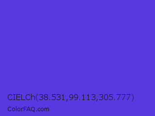 CIELCh 38.531,99.113,305.777 Color Image