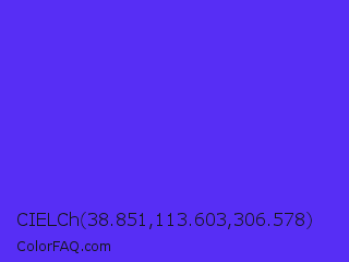 CIELCh 38.851,113.603,306.578 Color Image