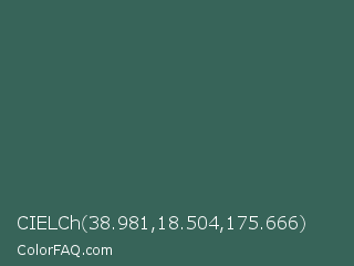 CIELCh 38.981,18.504,175.666 Color Image