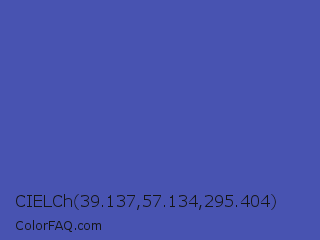 CIELCh 39.137,57.134,295.404 Color Image