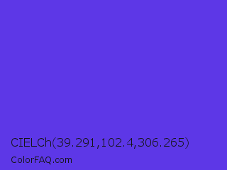 CIELCh 39.291,102.4,306.265 Color Image