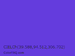 CIELCh 39.588,94.512,306.702 Color Image