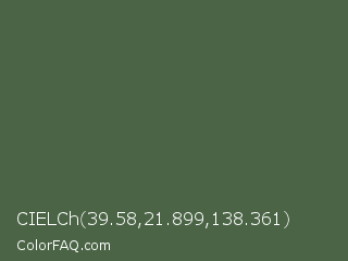 CIELCh 39.58,21.899,138.361 Color Image