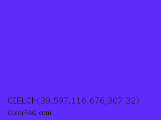CIELCh 39.597,116.676,307.32 Color Image