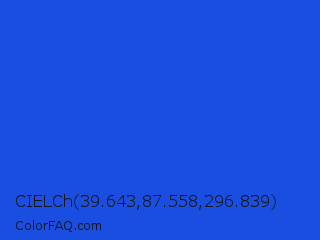CIELCh 39.643,87.558,296.839 Color Image