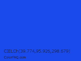 CIELCh 39.774,95.926,298.679 Color Image
