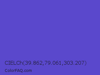 CIELCh 39.862,79.061,303.207 Color Image