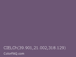 CIELCh 39.901,21.002,318.129 Color Image