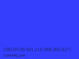 CIELCh 39.921,110.968,302.627 Color Image