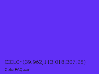 CIELCh 39.962,113.018,307.28 Color Image