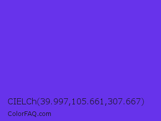 CIELCh 39.997,105.661,307.667 Color Image
