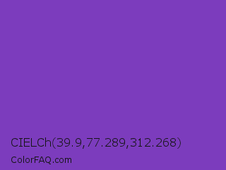 CIELCh 39.9,77.289,312.268 Color Image