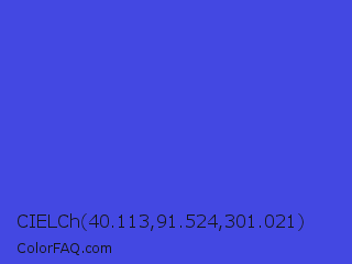 CIELCh 40.113,91.524,301.021 Color Image