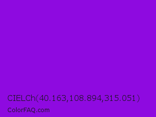 CIELCh 40.163,108.894,315.051 Color Image