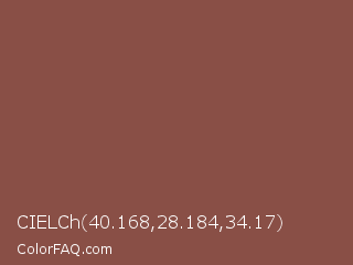 CIELCh 40.168,28.184,34.17 Color Image