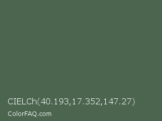CIELCh 40.193,17.352,147.27 Color Image
