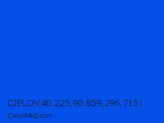 CIELCh 40.225,90.859,296.715 Color Image