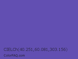 CIELCh 40.251,60.081,303.156 Color Image