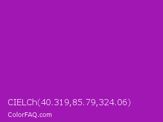 CIELCh 40.319,85.79,324.06 Color Image